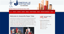 Desktop Screenshot of papertube.com